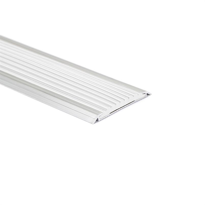 Aluminium overgangsprofiel wit LxBxH=1500x42x3,8mm (5 stuks)