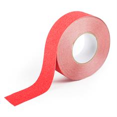 Antislip tape standaard rood B=50mm L=18,3m