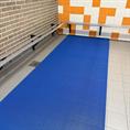 Antislipmat badkamer blauw 500x120cm
