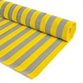 Antislipmat badkamer grijs/geel groot 500x120cm