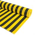 Antislipmat badkamer zwart/geel groot 500x120cm