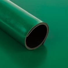 Antistatisch rubberloper groen/zwart 2mm (LxB= 10x1,2m)