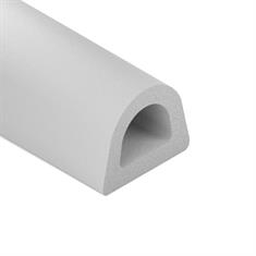 Celrubber zk D-profiel grijs BxH=12x10mm (L=50m)