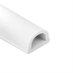 Celrubber zk D-profiel wit BxH=21x15mm (L=50m)