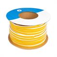 Celrubber zk D-profiel wit BxH=21x15mm (rol 50 meter)