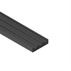 Celrubber zk kroonband BxH=8x2mm (L=225m)