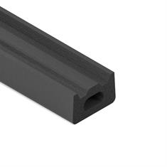 Celrubber zk kroonband met luchtkamer BxH=10x6mm (L=75m)
