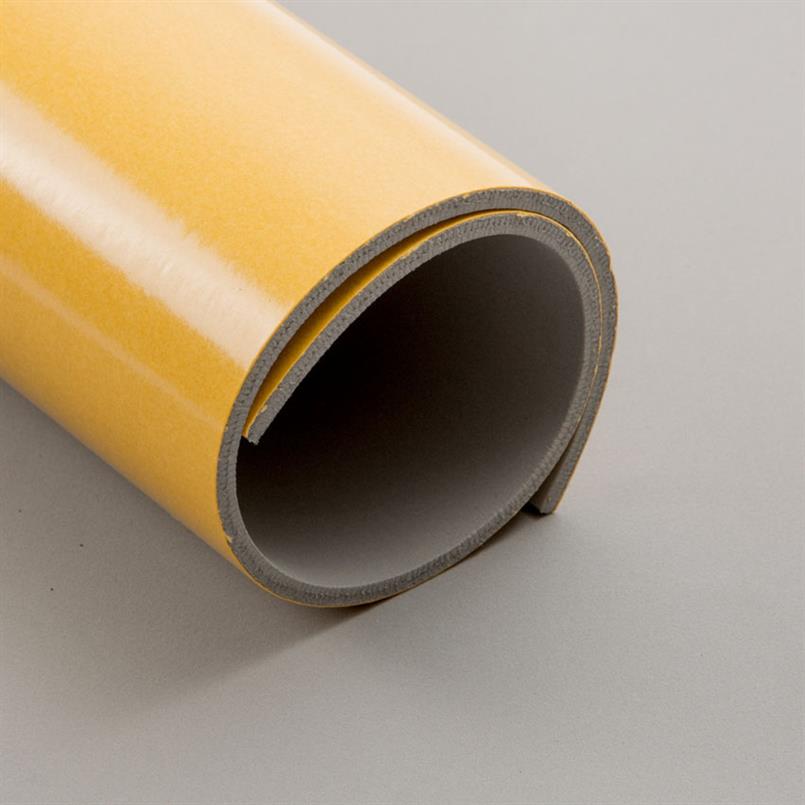 Celrubberplaat EPDM zk grijs 4mm (LxB=10x1,1m)