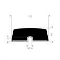 Conische demper type K/E 125x45mm (M16) set 5 stuks