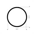 CR/SBR flenspakking 1015x920x3mm DN900