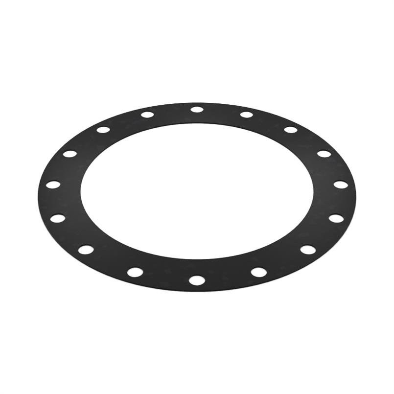CR/SBR flenspakking 565x515x415x3mm 16x26mm DN400