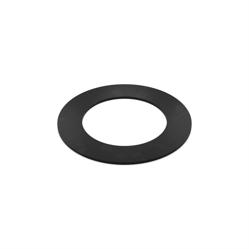 EPDM/SBR flenspakking 142x90x3mm DN80