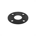 EPDM/SBR flenspakking 165x125x65x3mm 4x18mm DN50