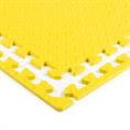 EVA FOAM tegel checker geel 600x600x12mm (4 tegels+randen)