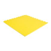 EVA FOAM tegel checker geel 600x600x12mm (4 tegels+randen)