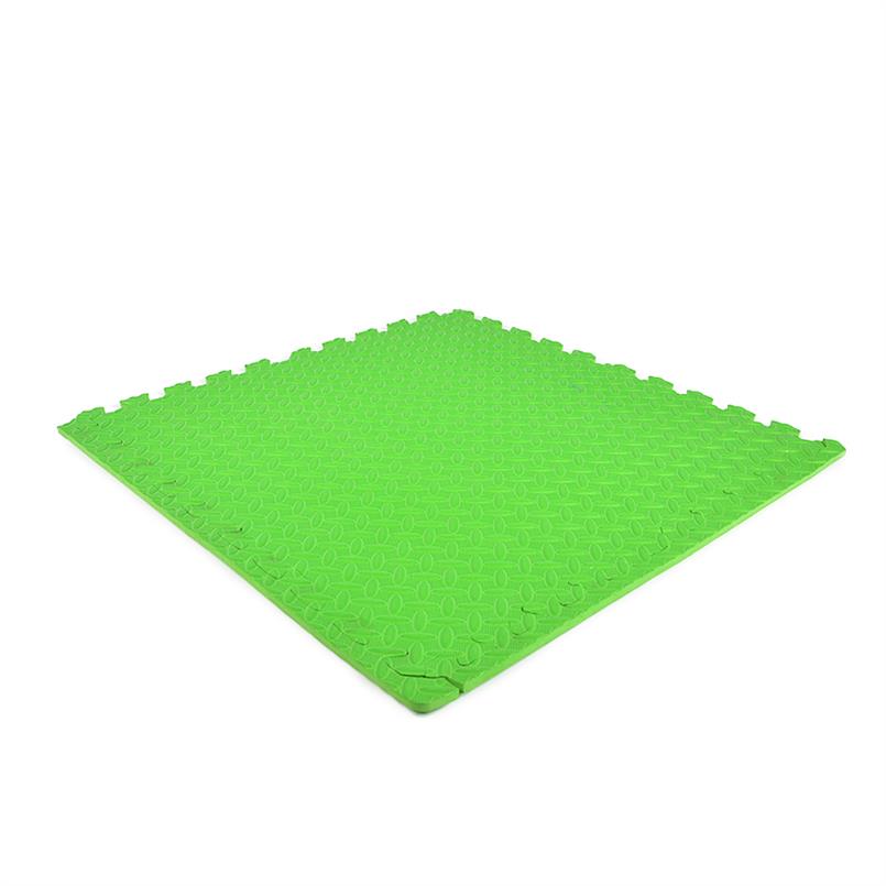 EVA FOAM tegel checker groen 600x600x12mm (4 tegels+randen)