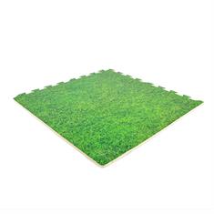 EVA FOAM tegel gras 600x600x12mm (4 tegels + randen)