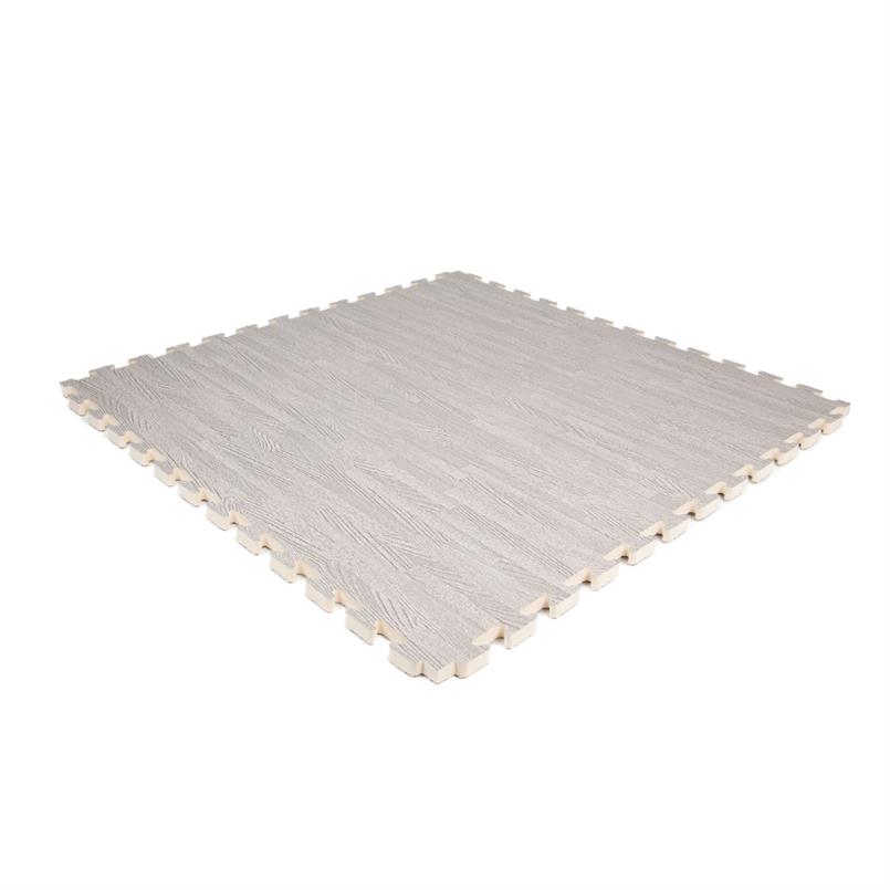 EVA FOAM tegel grijs/hout 1000x1000x20mm