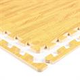 EVA FOAM tegel hout 600x600x12mm (4 tegels + randen)