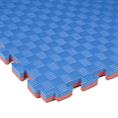 EVA FOAM tegel traanplaat blauw/rood 1000x1000x25mm