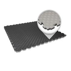 EVA FOAM tegel zwart/donkergrijs 1000x1000x25mm