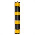 EVA schuim M-safe rond hoekprofiel zwart/geel LxBxH=805x101x101mm