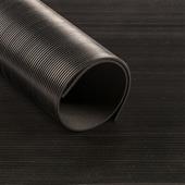 Fijnribloper zwart 3mm (LxB=10x1,8m)