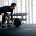 Fitnesstegel premium zwart 100x100x2cm