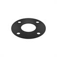 FKM (Viton) flenspakking 185x145x81x3mm 4x18mm DN65