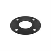 FKM (Viton) flenspakking 185x145x81x3mm 4x18mm DN65