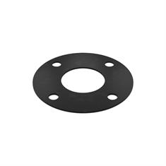 FKM (Viton) flenspakking 185x145x81x3mm 4x18mm DN65