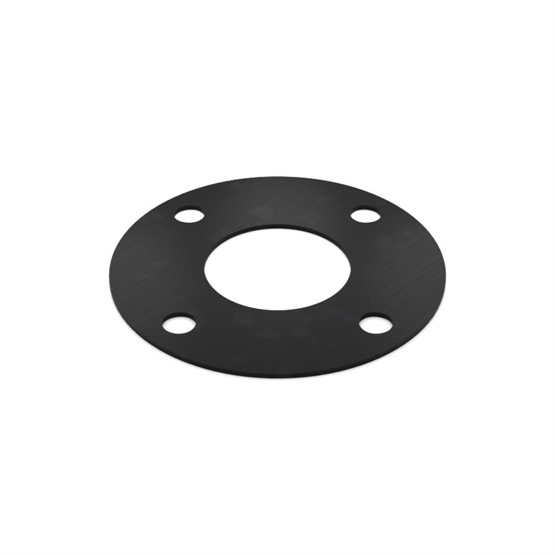 FKM (Viton) flenspakking 185x145x81x3mm 4x18mm DN65