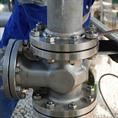 FKM (Viton) flenspakking 220x180x120x3mm 8x18mm DN100