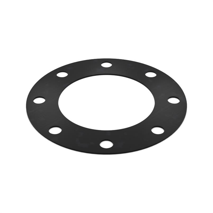 FKM (Viton) flenspakking 285x240x172x3mm 8x22mm DN150