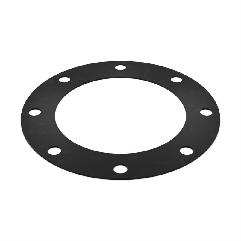 FKM (Viton) flenspakking 340x295x225x3mm 8x22mm DN200