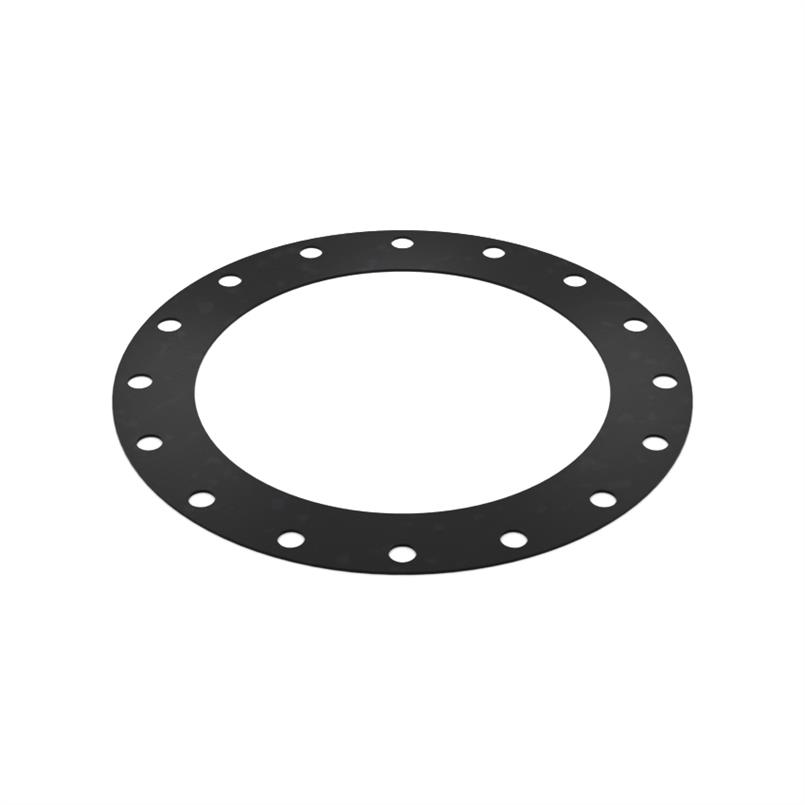FKM (Viton) flenspakking 505x460x363x3mm 16x22mm DN350
