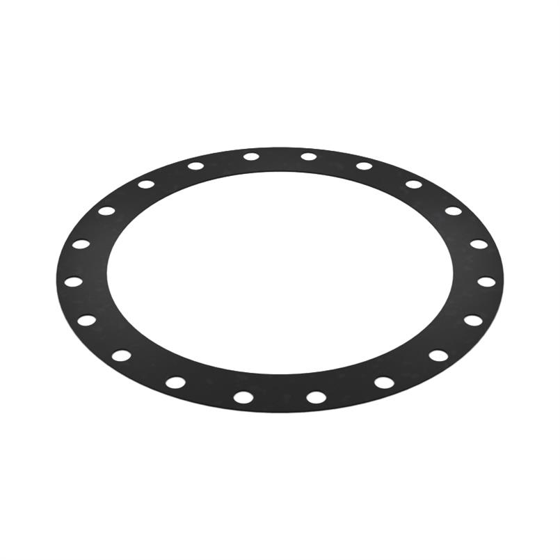 FKM (Viton) flenspakking 670x620x520x3mm 20x26mm DN500