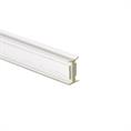 Flexibel verbindingsprofiel 10-10,8mm transparant (L=3m)