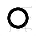Garlock flenspakking 162x115x2mm DN100