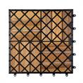 Houten terrastegel Malmo 30x30x2,4cm (set 10 stuks)