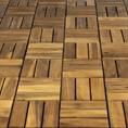 Houten terrastegel Malmo 30x30x2,4cm (set 10 stuks)