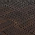 Houten terrastegel Oslo 30x30x2,4cm (set 10 stuks)