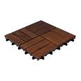 Houten terrastegel Stavanger 30x30x2,4cm (set 10 tegels)