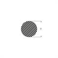 Mosrubber Viton snoer D=18mm