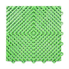 Open kliktegel hard groen 300x300x15mm (set 25 stuks)