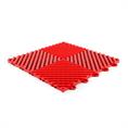 Open kliktegel hard rood 300x300x15mm (set 25 stuks)