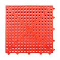 Open kliktegel rood 300x300x13mm (set 50 stuks)