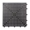 Open kliktegel zwart 300x300x13mm (set 25 stuks)
