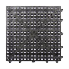 Open kliktegel zwart 300x300x13mm (set 25 stuks)