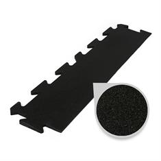 Puzzeltegel premium randstuk zwart 15mm